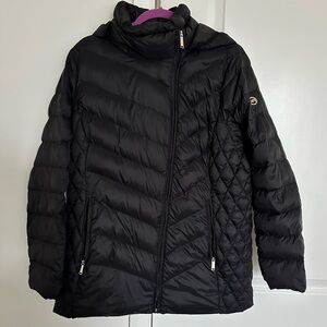MICHAEL Michael Kors Quilted Black Puffer Jacket